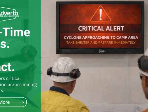 Beyond Advertising: How DOOH is Becoming Critical Infrastructure for Mining Site Communication